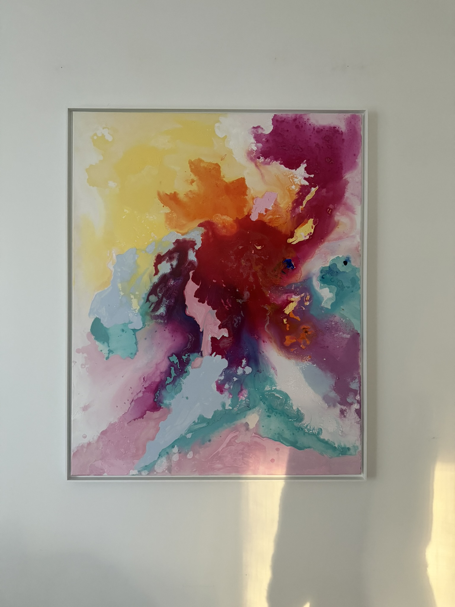 Farberwachen, 2026, Acryl auf grundierter Leinwand, Ansicht 4